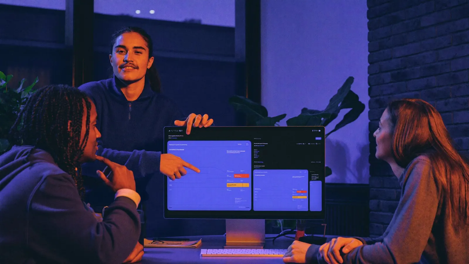 Agency workspace with multi-client dashboards