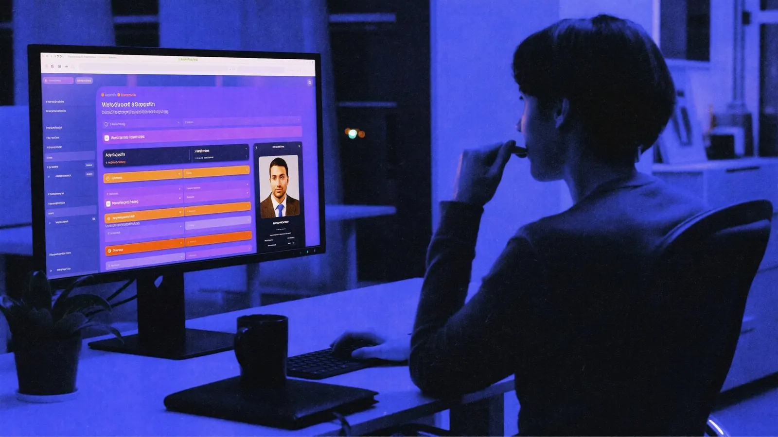 Sales team analytics dashboard